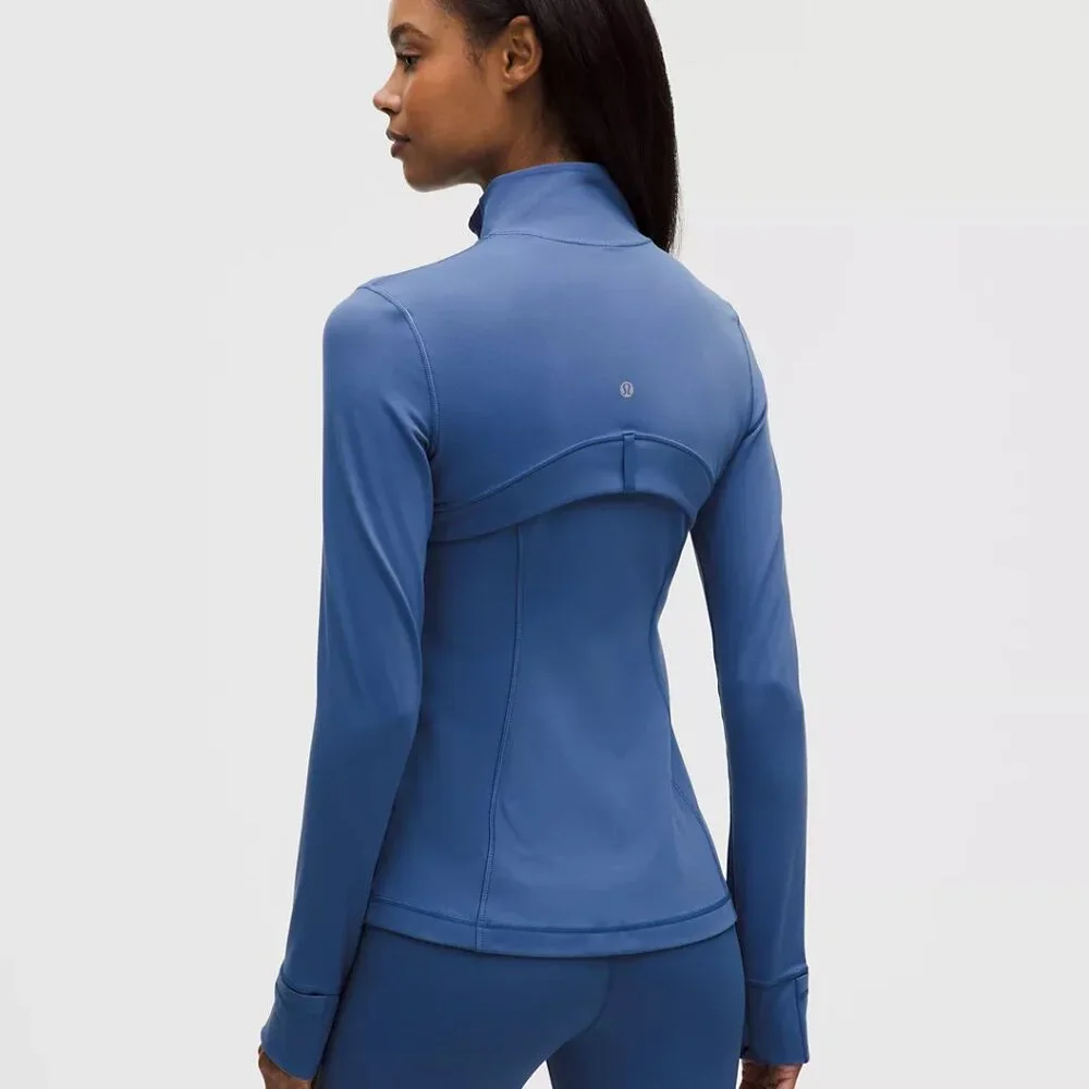 Lululemon Define Jacket Nulu Brillant Blue- Size 10 NWT - Picture 2 of 5